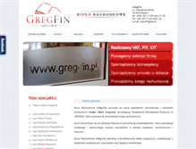 Tablet Screenshot of greg-fin.pl
